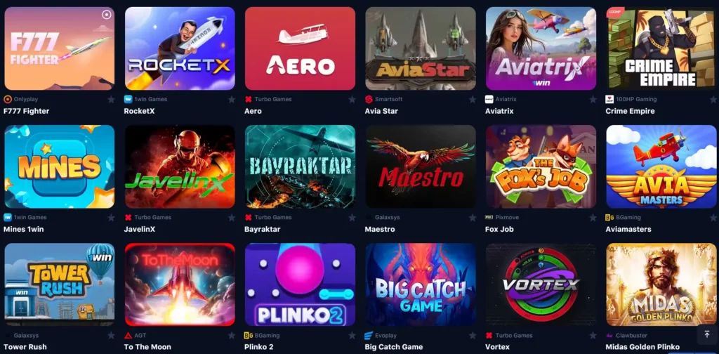 Crash Games
