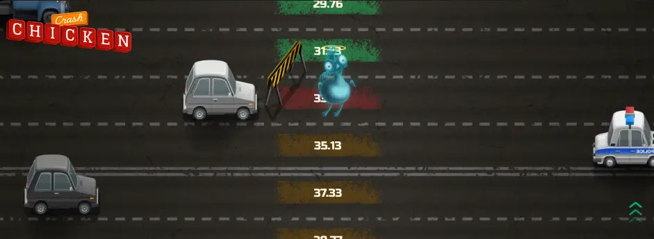 Character death in Chicken Crash Character death in Chicken Crash